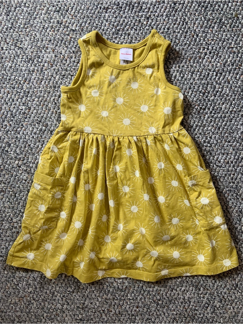 Hanna Andersson Sleeveless Print Pocket Dress